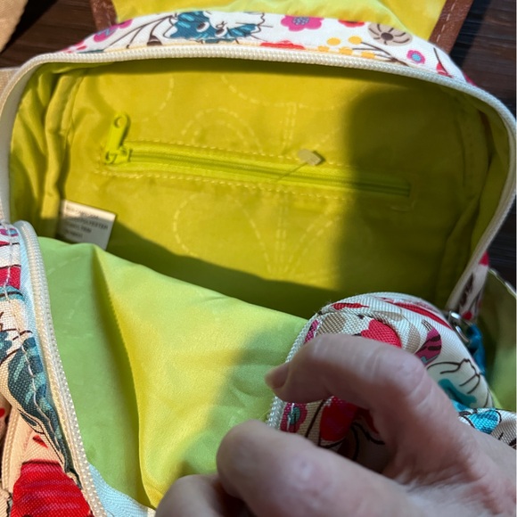 LILY BLOOM Marley Floral Print Backpack in the Love Cats or Playful Garden Cats - Picture 8 of 13